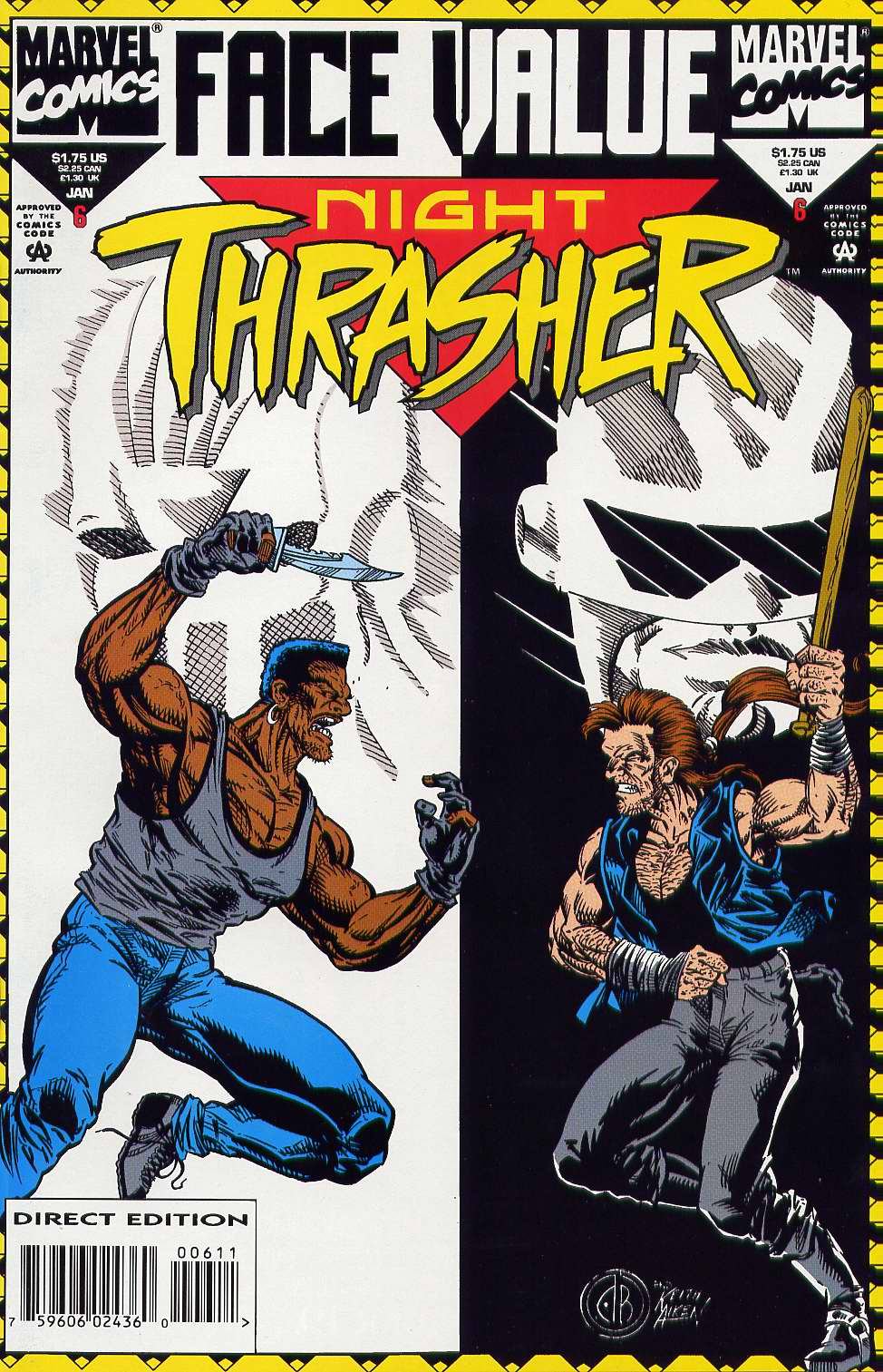 Read online Night Thrasher comic -  Issue #6 - 1