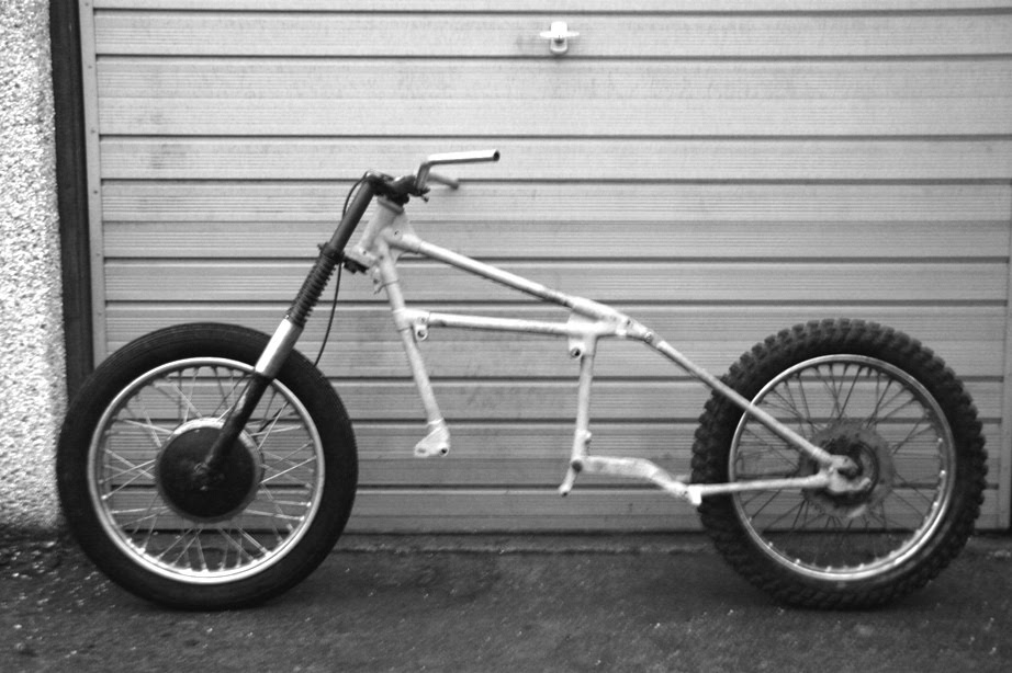 Indian Stroker Hotrod Junior rolling chassis