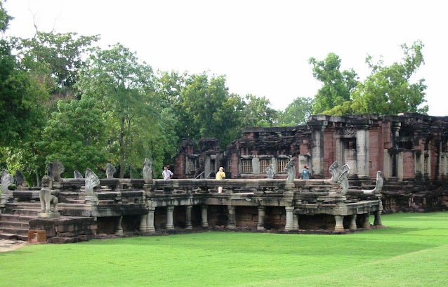 Prasat Hin Phi Mai in North-East Thailand Traveling in Thailand