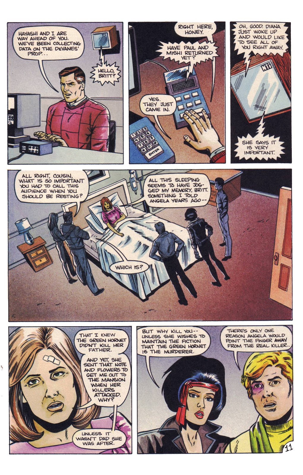 The Green Hornet (1989) issue 7 - Page 12