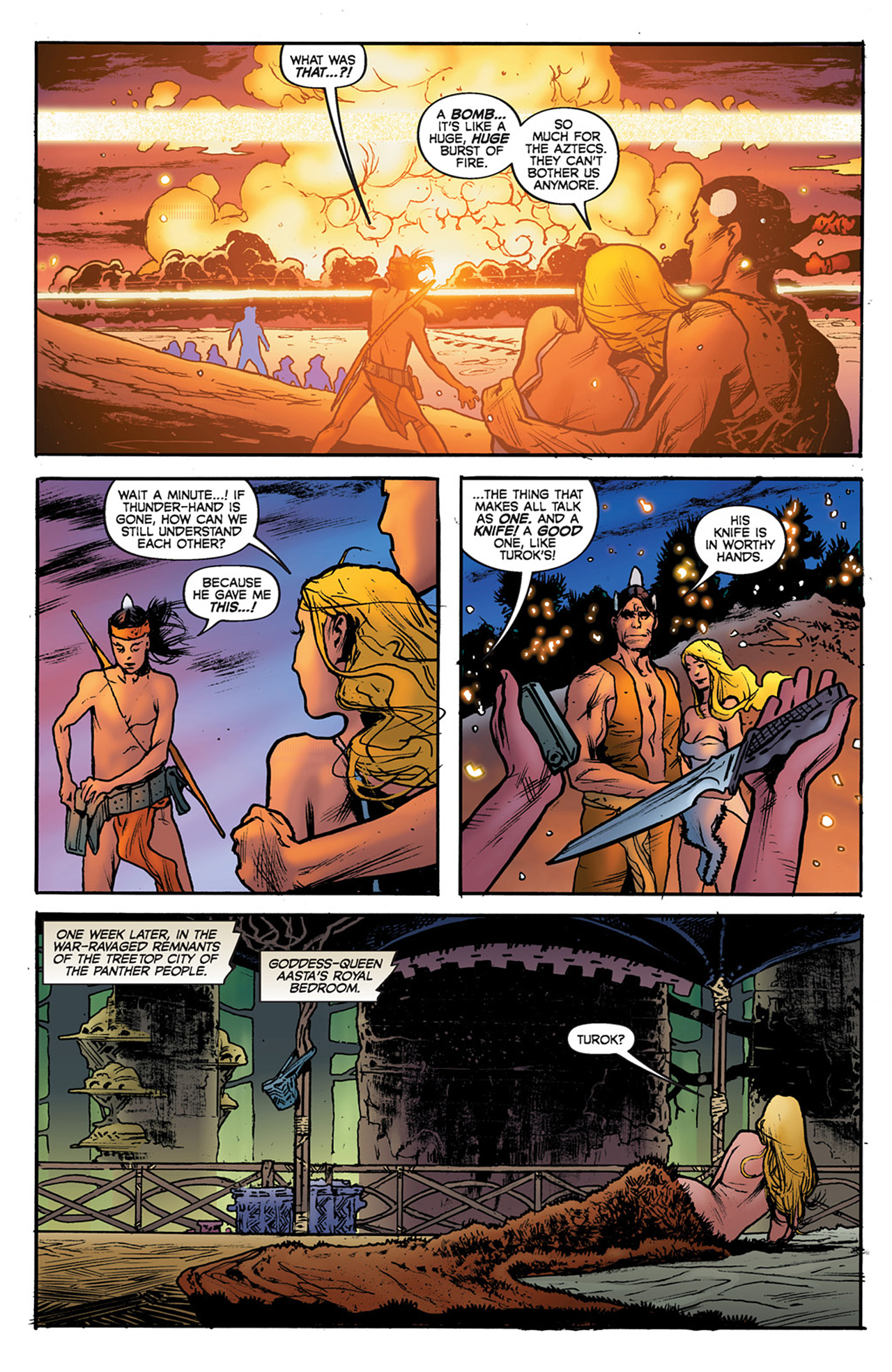 Read online Turok, Son of Stone (2010) comic -  Issue #4 - 23
