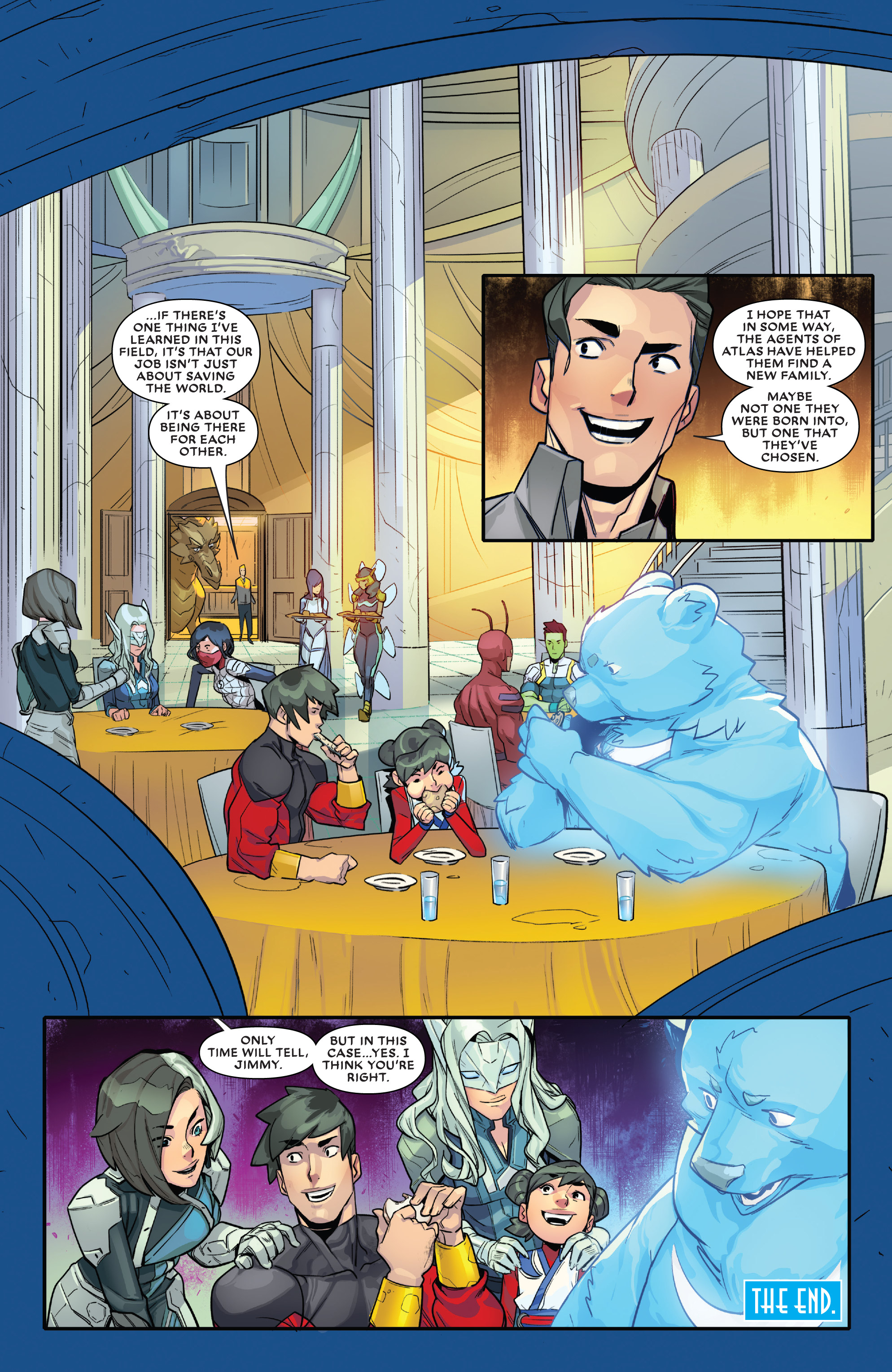 Read online Future Fight Firsts: Luna Snow comic -  Issue #Future Fight Firsts Crescent and Io - 22