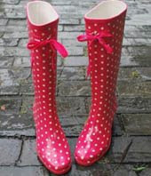 Pink RainBoots