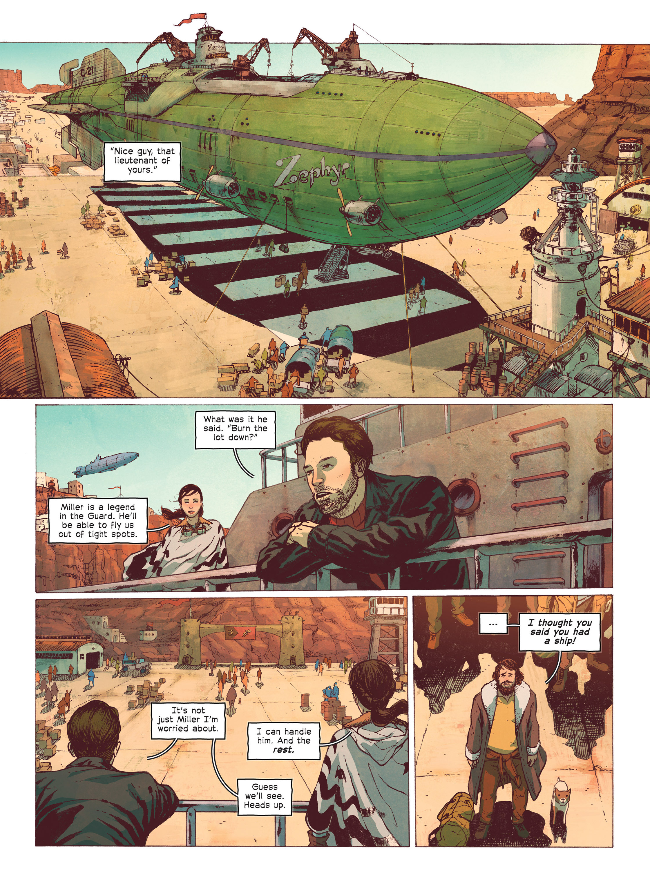 Read online Skies of Fire comic -  Issue #3 - 25