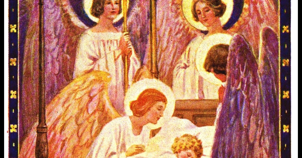 Holy Cards For Your Inspiration Angels Round My Bed..........January 29