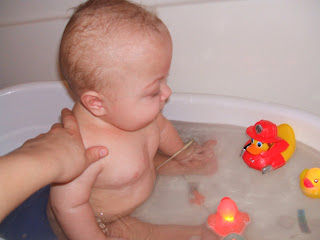 Rub-a-dub-dub, three ducks in the tub