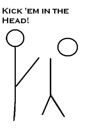 Gchat Of Our Lives: Kick 'Em in the Head!