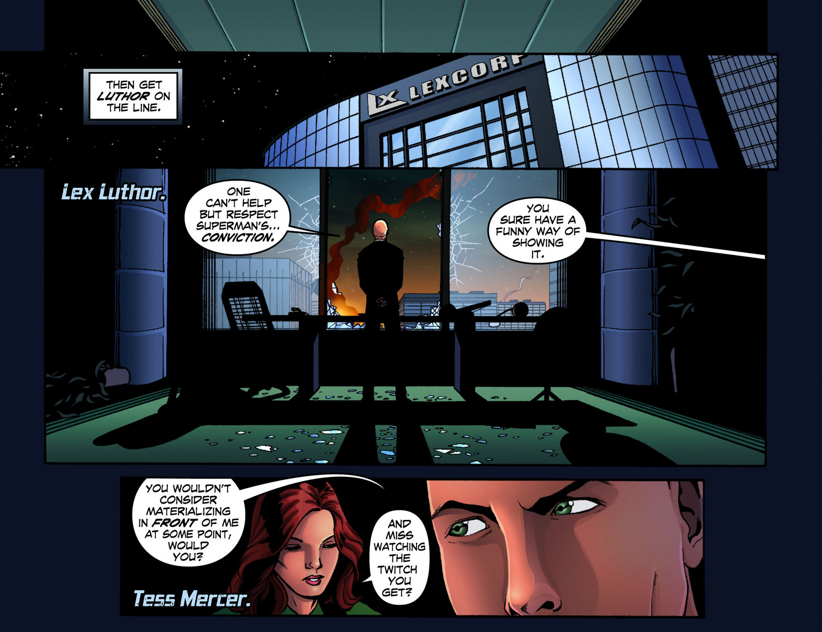 Read online Smallville: Season 11 comic -  Issue #8 - 17