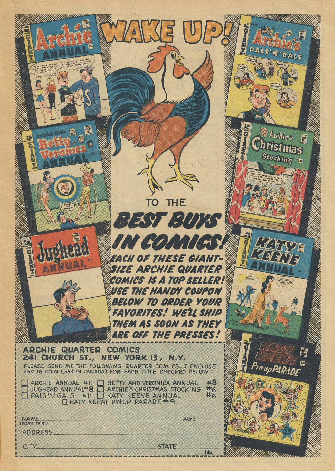 Read online Archie's Joke Book Magazine comic -  Issue #45 - 19