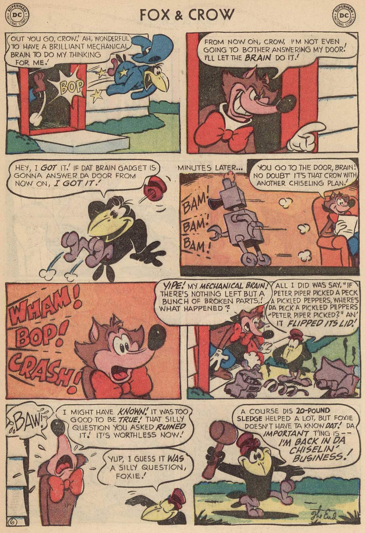 Read online The Fox and the Crow comic -  Issue #15 - 16