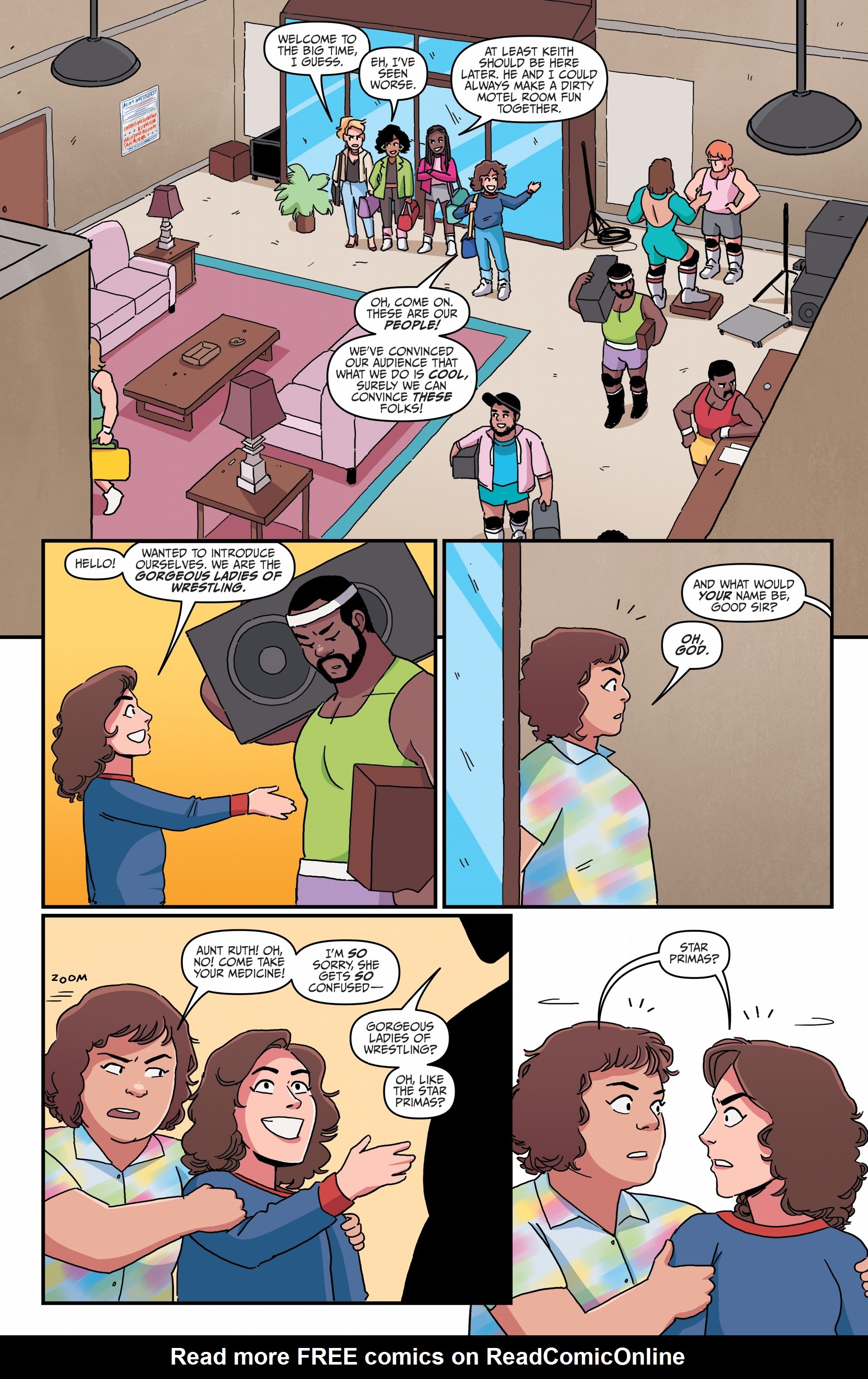 Read online GLOW comic -  Issue #1 - 19
