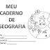 Capa Caderno de Geografia Infantil