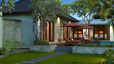 Gambar Desain  Rumah  Desain  Villa  200 Balinese Neo Vernacular