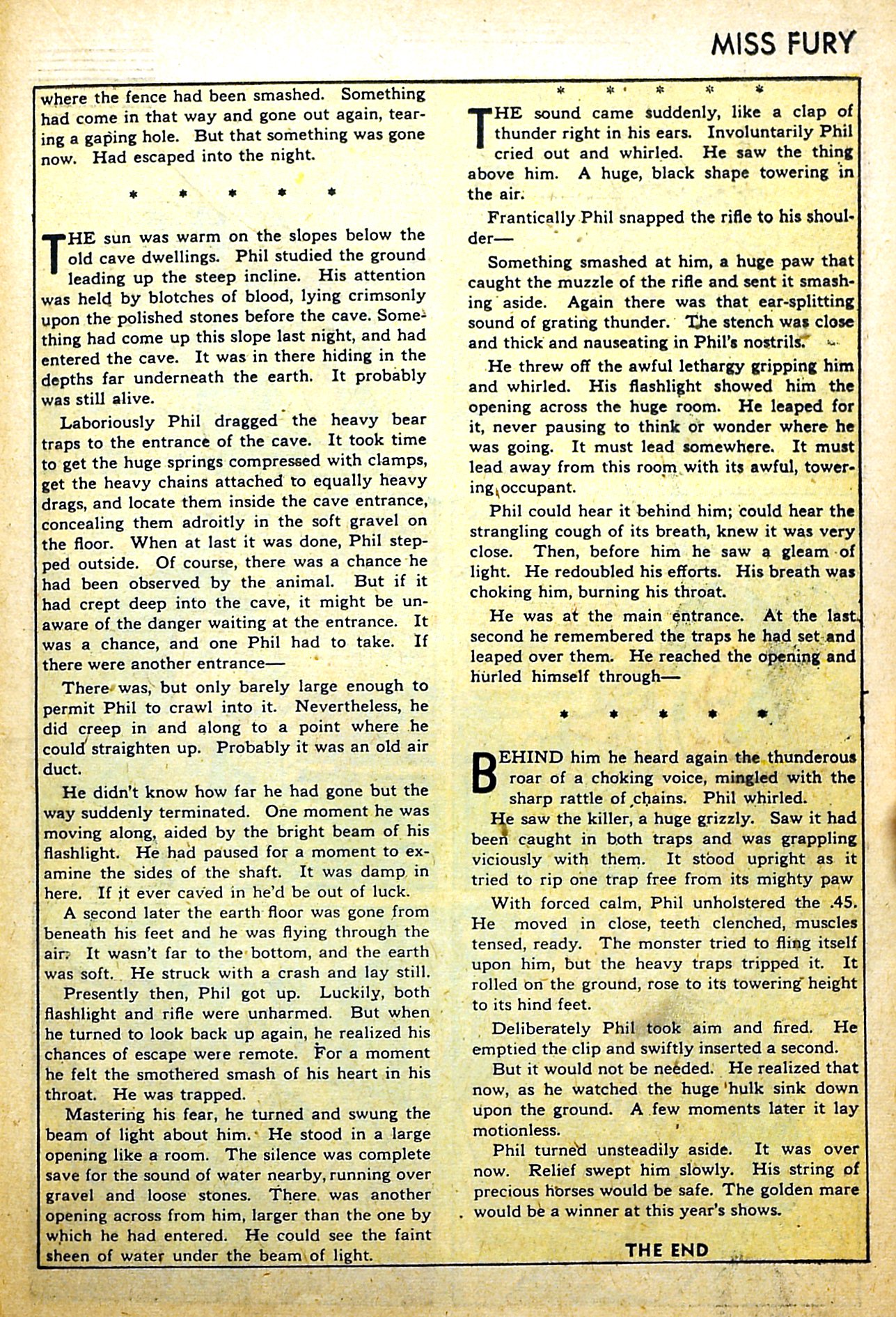 Read online Miss Fury (1942) comic -  Issue #8 - 20