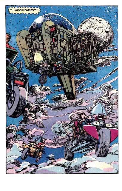 Machine Man v2 #3 marvel 1980s comic book page art by Barry Windsor Smith Machine Man v2 #3 marvel 1980s comic book page art by Barry Windsor Smith