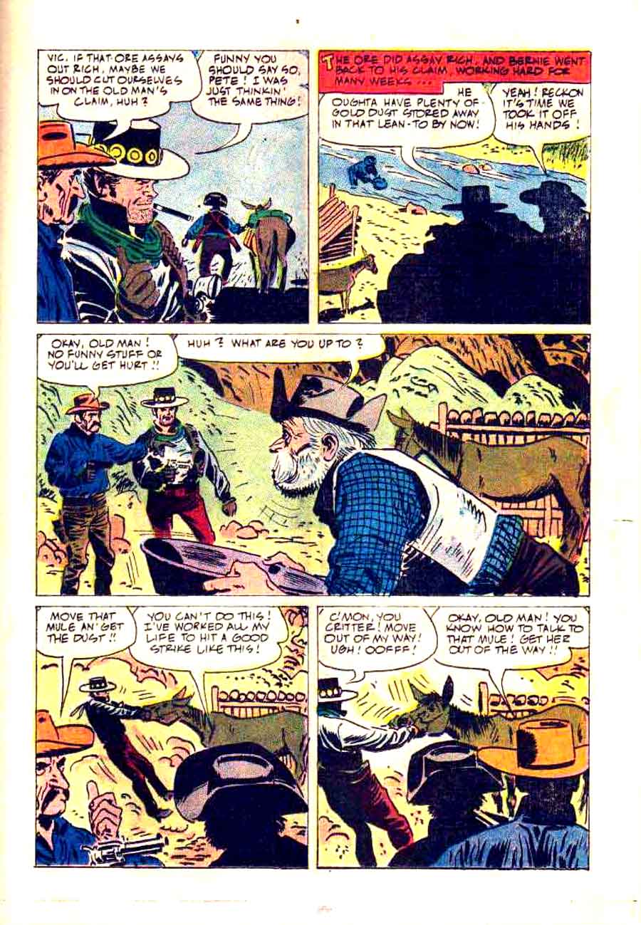 Maverick v1 #13 - Alex Toth dell tv western silver age comic book page art