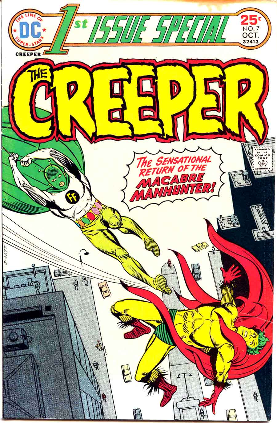 1st Issue Special #7 / The Creeper - Steve Ditko art & cover - Pencil Ink