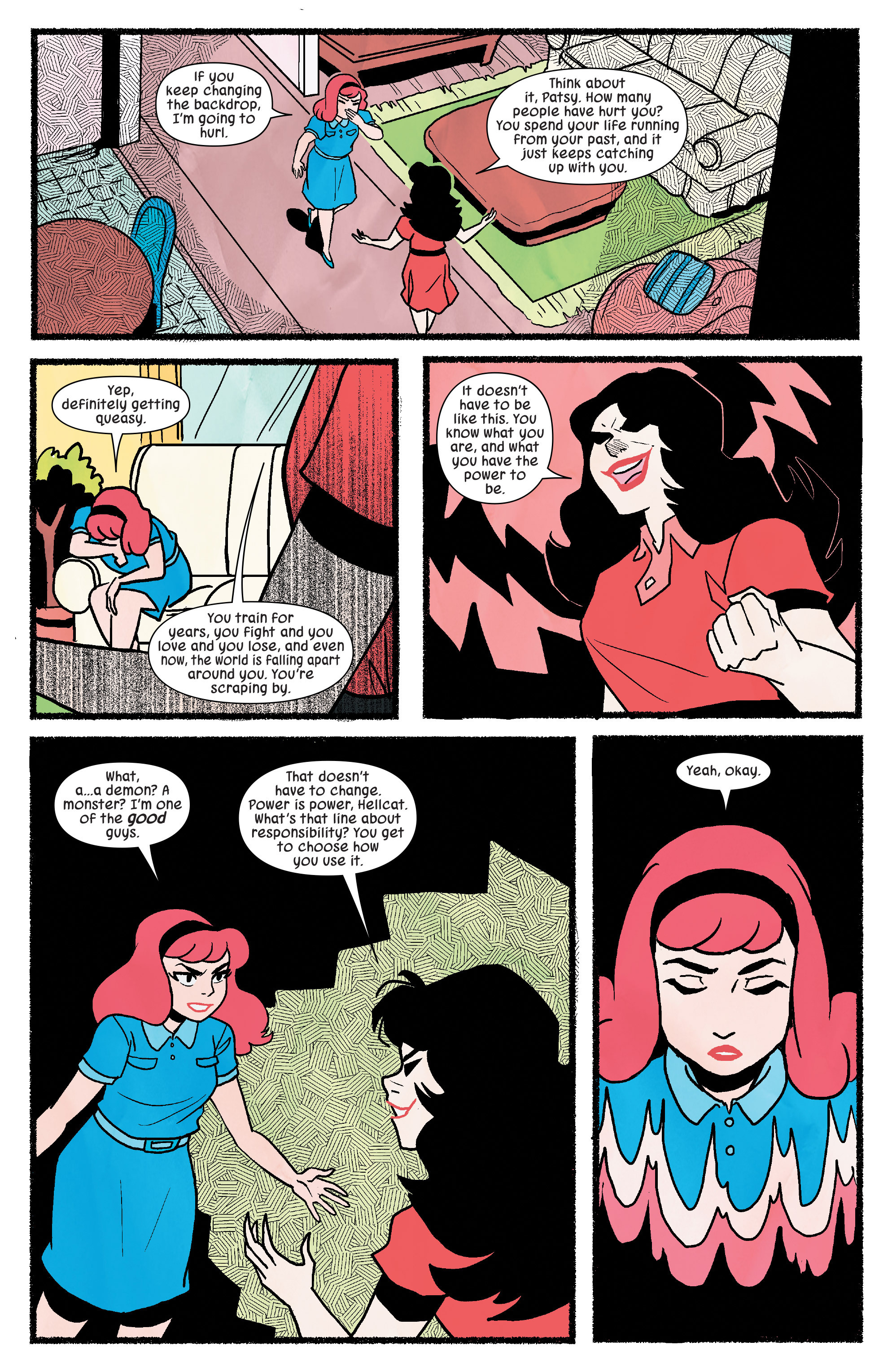 Read online Patsy Walker, A.K.A. Hellcat! comic -  Issue #10 - 14