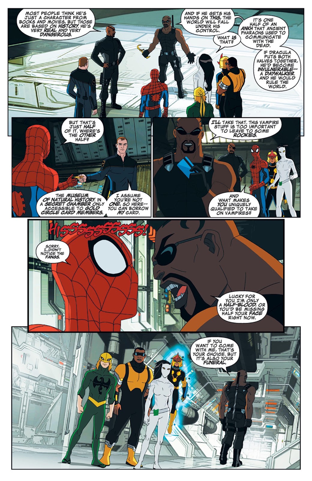 Marvel Universe Ultimate Spider-Man: Web Warriors issue 11 - Page 12