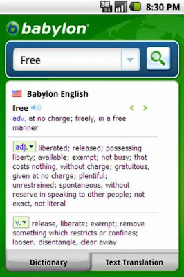 Babylon2Go Translation App for Android