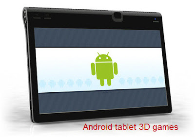 Android tablet 3D games