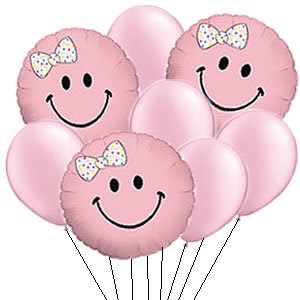 Baby Girl Balloon Decoration Baby Girl Balloon Decoration