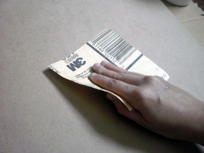 ...mesmerized by the sirens. DIY cradled masonite boards