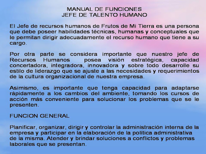 PROYECTO FORMATIVO AGROPECUARIO: ESTATUTOS EMPRESA FRUTOS DE MI TIERRA