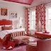 Girls Bedroom - Raspberry Color