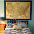 Decorating Kids Rooms With Maps!
