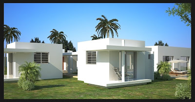 lo mejor de arquitectura en 3d: CASA CAMPO MODERNA