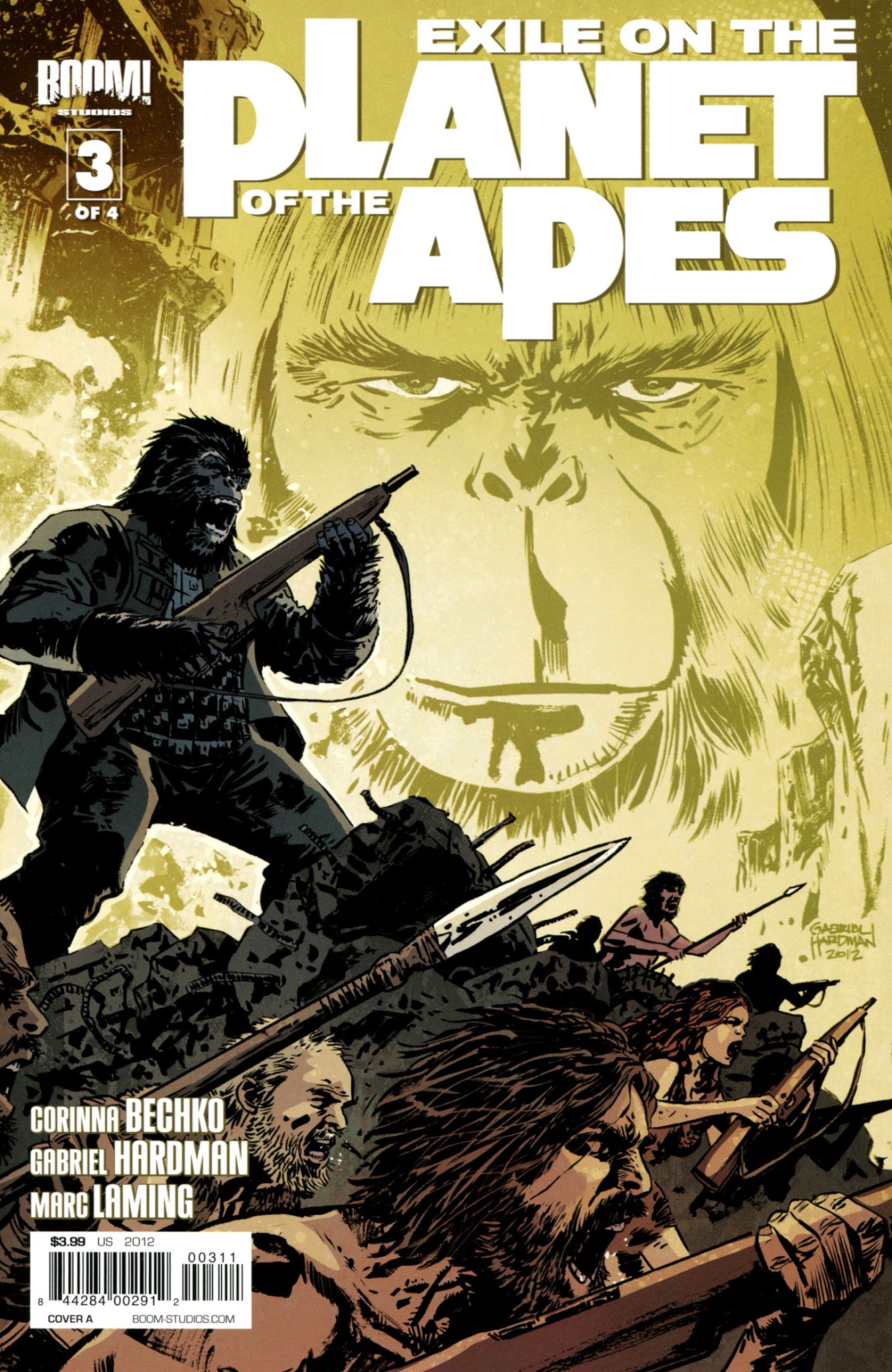 Read online Exile on the Planet of the Apes comic -  Issue #3 - 1