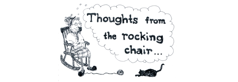 thoughts from the rocking chair - granny funk crochet