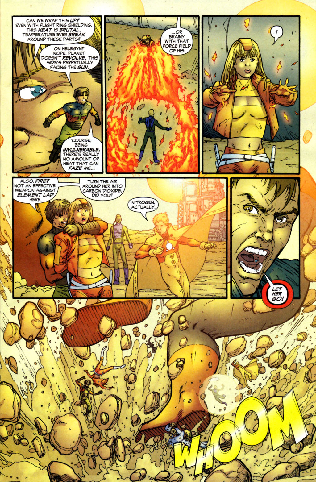 Read online Legion of Super-Heroes (2005) comic -  Issue #10 - 9