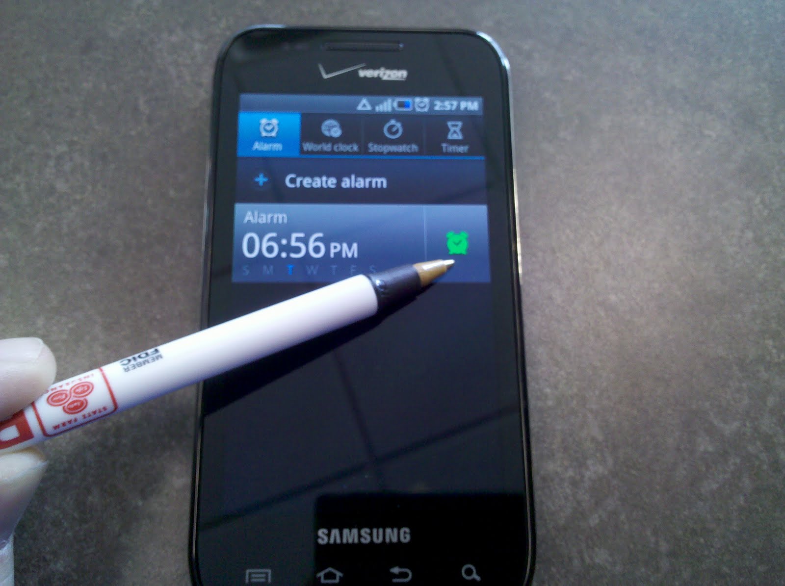 Android Answers How to Set/ Unset Alarm on Samsung Fascinate