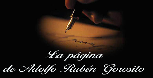 La página de Adolfo Rubén Gorosito