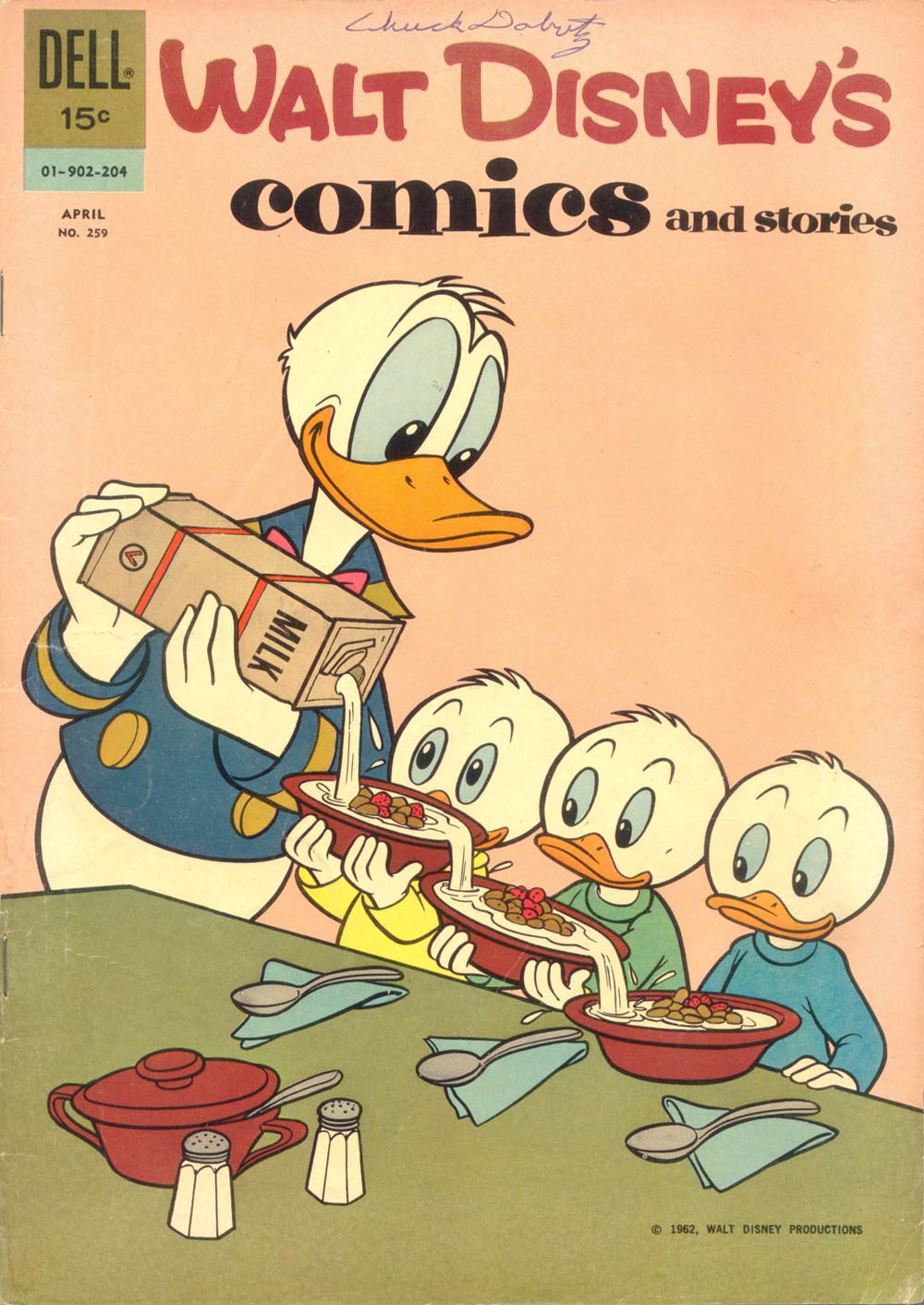 Read online Walt Disney's Comics and Stories comic -  Issue #259 - 1