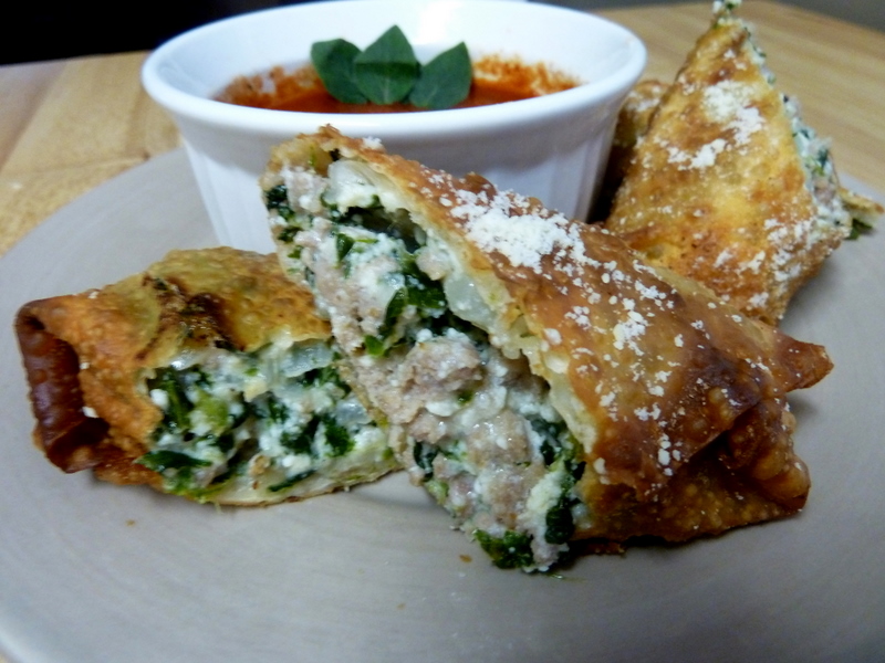 Cookin' Cowgirl Italian Egg Rolls