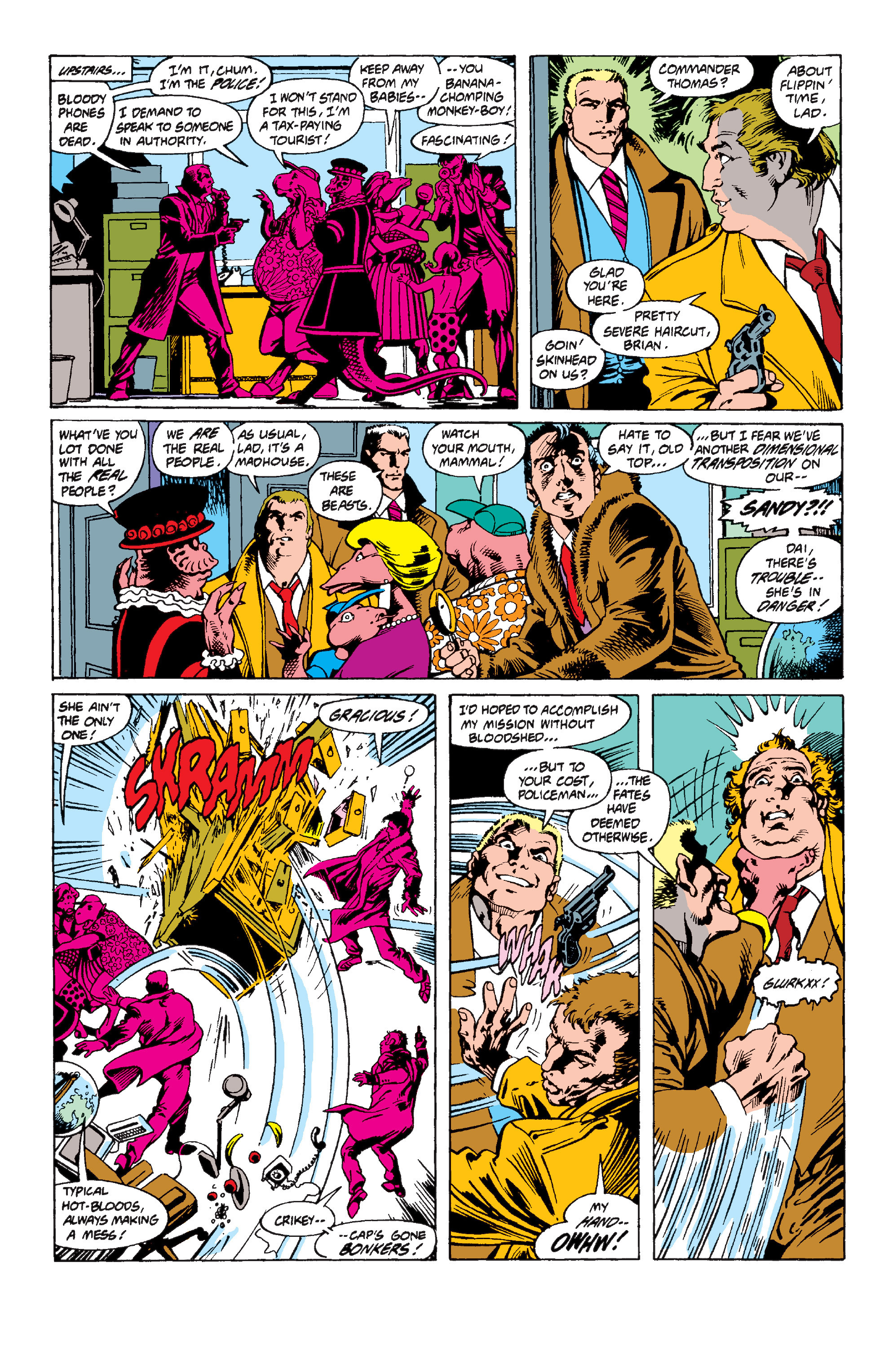 Read online Excalibur (1988) comic -  Issue #9 - 18