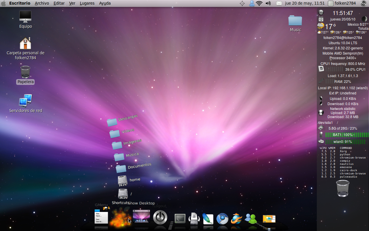 Un Novato En Gnu/Linux: ubuntu 10.04 lts