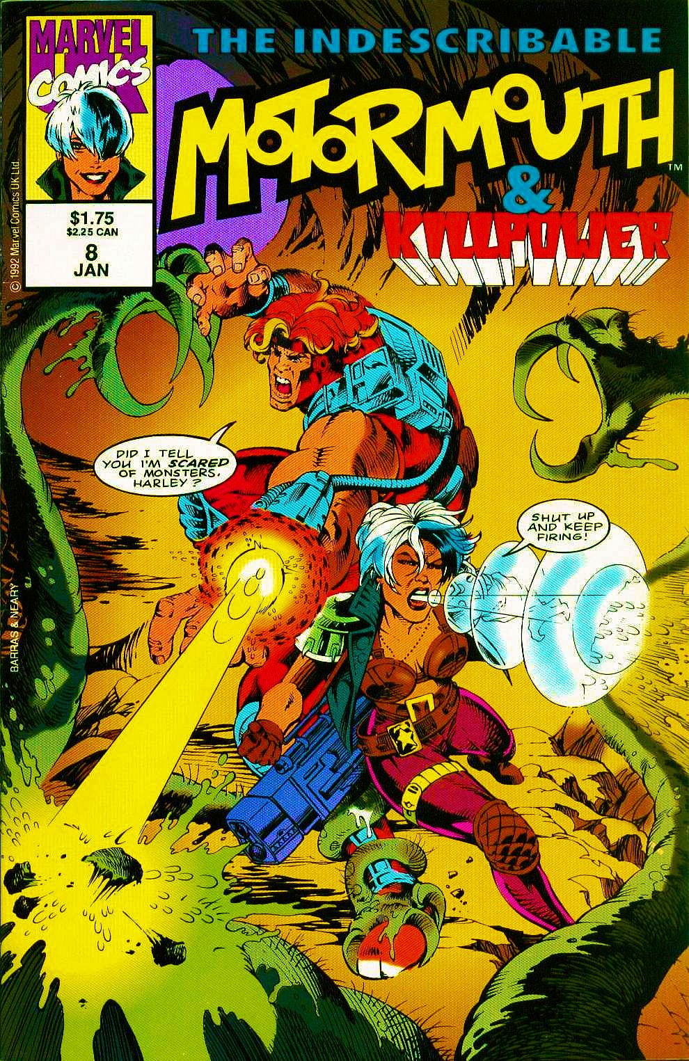 Read online Motormouth & Killpower comic -  Issue #8 - 1