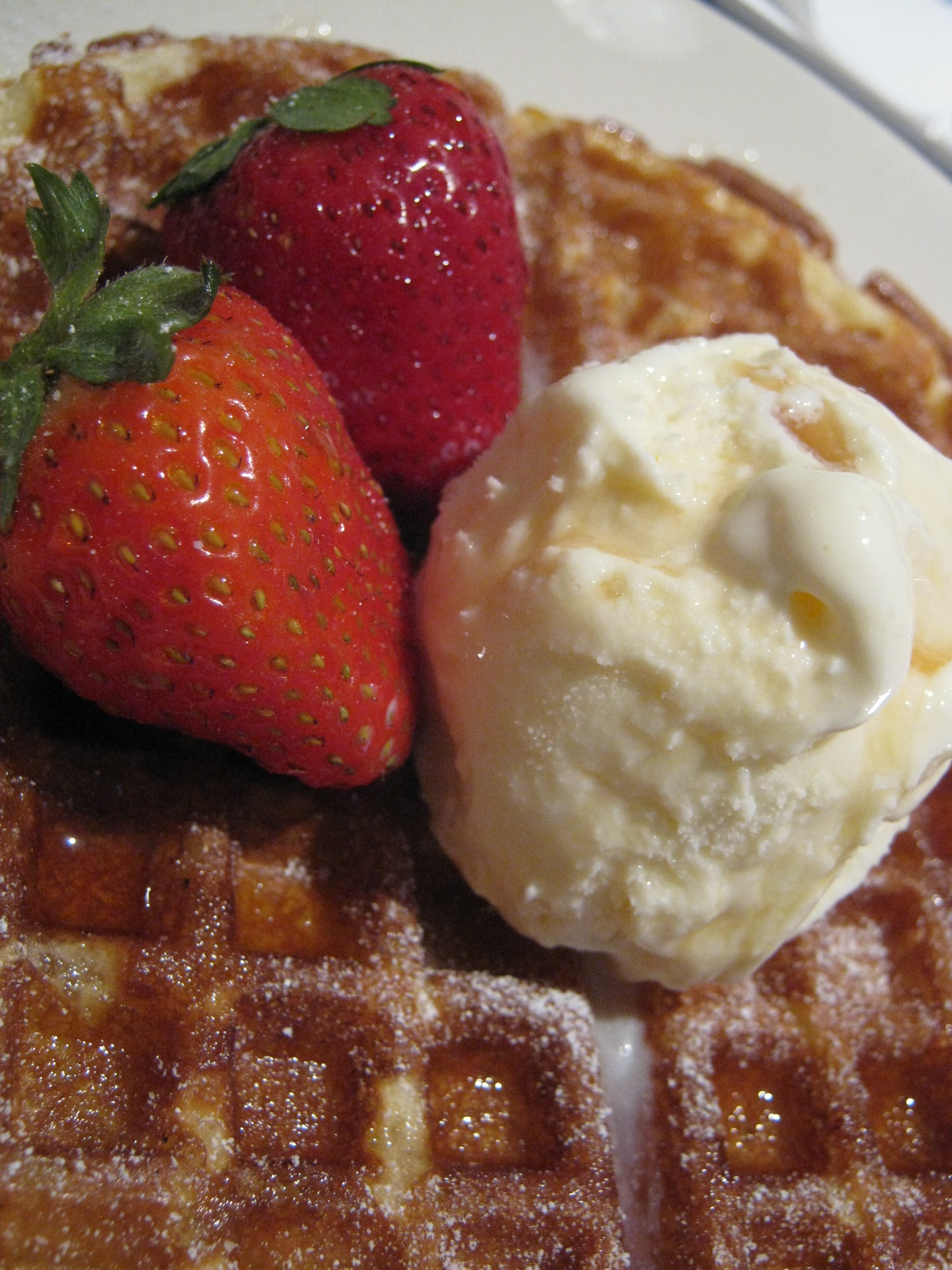 Passionatemae Making every moment count.. Waffles with Icecream