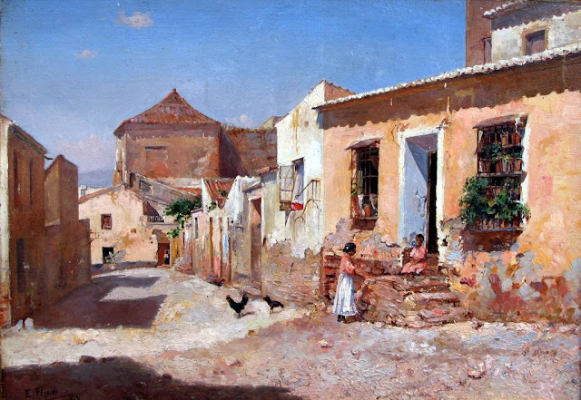 Enrique Florido Bernils, Paisajistas españoles, Paisajes de Enrique Florido Bernils, Pintor español, Pintores Malagueños, Florido Bernils, Pintores de Málaga, Pintor Enrique Florido Bernils, Pintores Andaluces