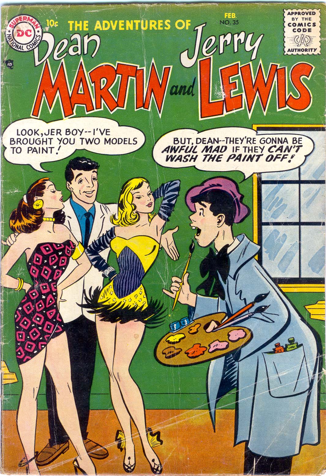 Read online The Adventures of Dean Martin and Jerry Lewis comic -  Issue #35 - 1