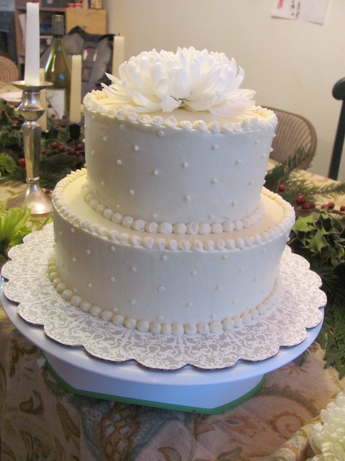 Body of Work New Year's Eve Wedding Cake