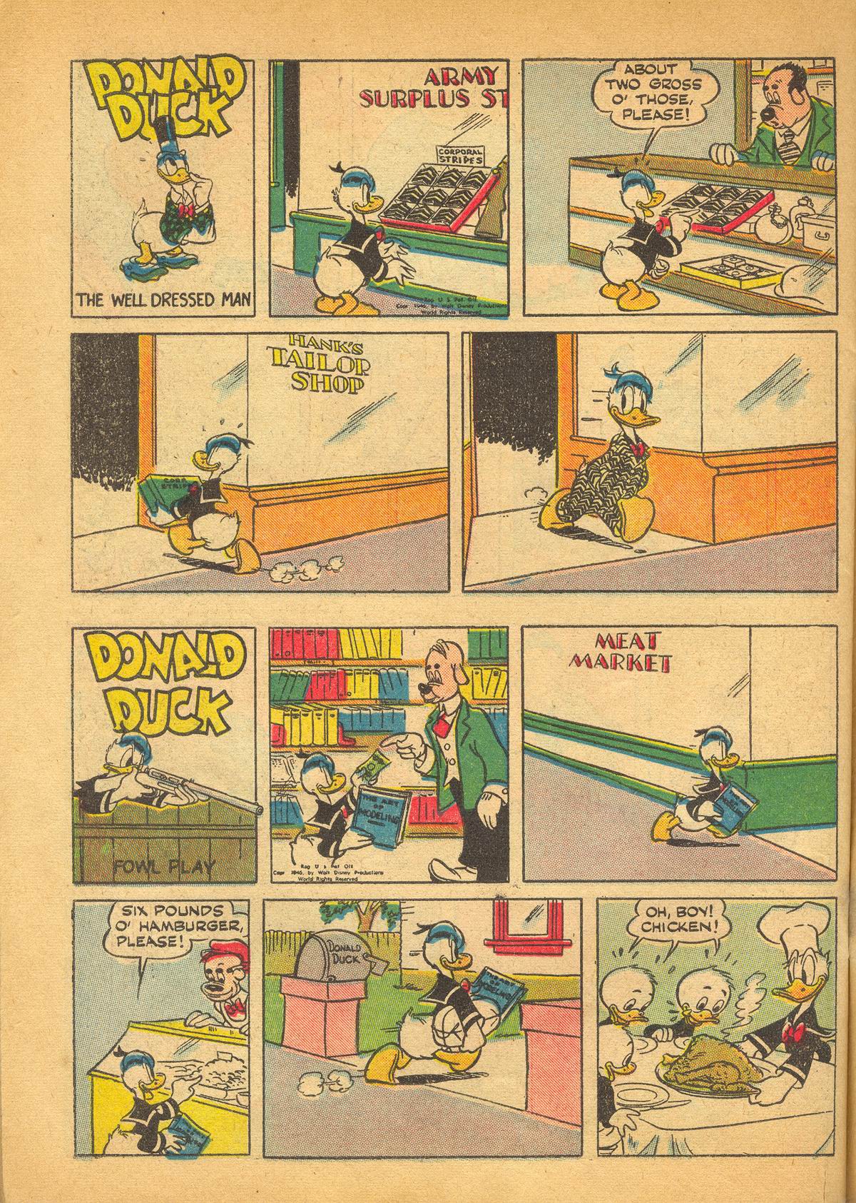 Read online Walt Disney's Comics and Stories comic -  Issue #74 - 44