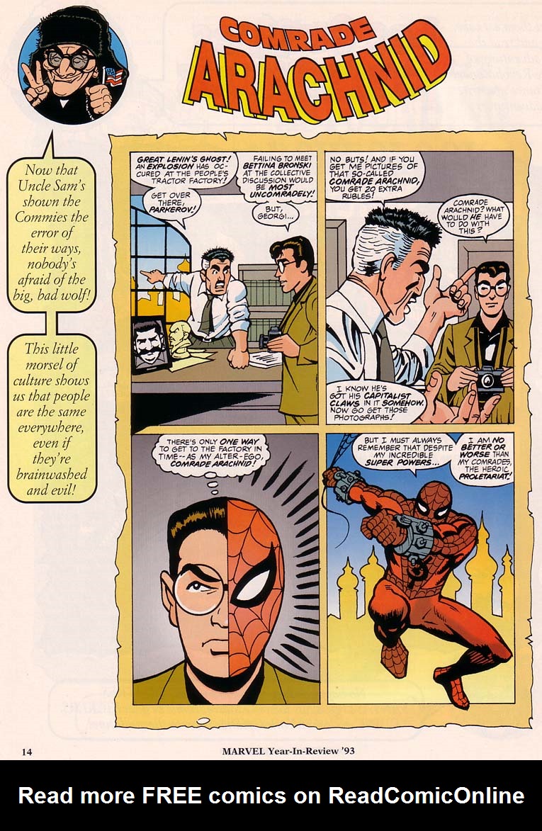 Read online Marvel: The Year-in-Review comic -  Issue #5 - 16