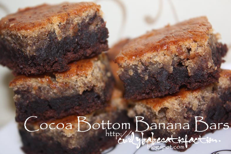 Cocoa Bottom Banana Bars