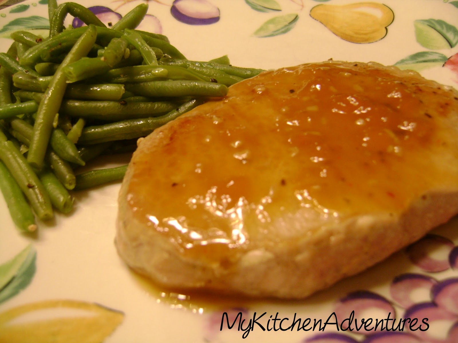 Skillet Porkchops with ApricotMustard Sauce Renee's Kitchen Adventures