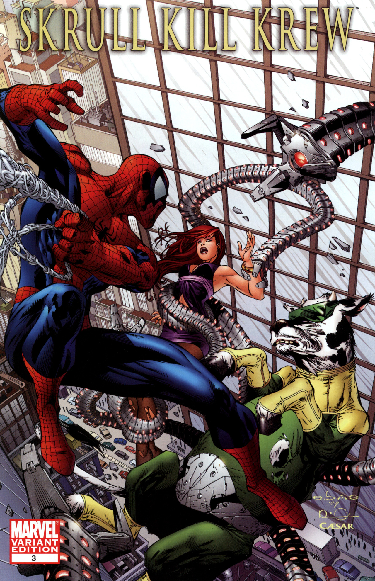 Read online Skrull Kill Krew (2009) comic -  Issue #3 - 2